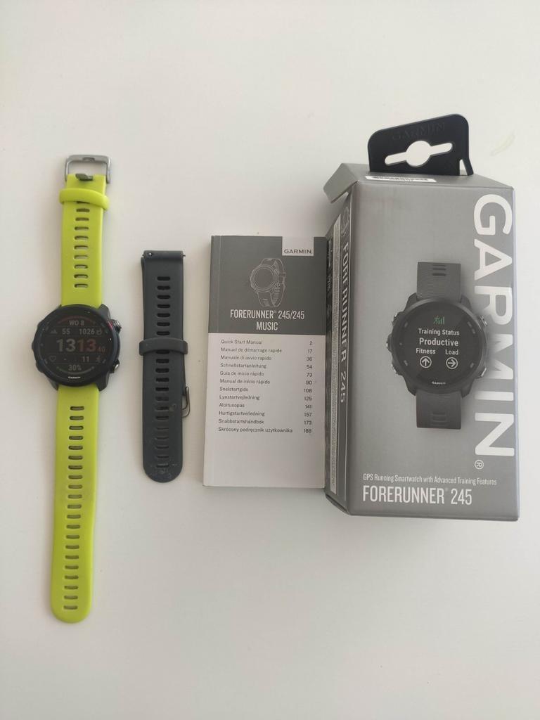 Garmin Forerunner 245 music, Sport en Fitness, Hartslagmeters, Ophalen of Verzenden, Garmin