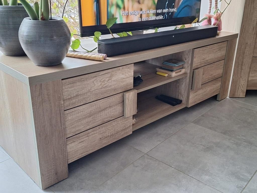 TV kast, Huis en Inrichting, Kasten |Televisiemeubels, Ophalen, Gebruikt, 100 tot 150 cm, Minder dan 100 cm