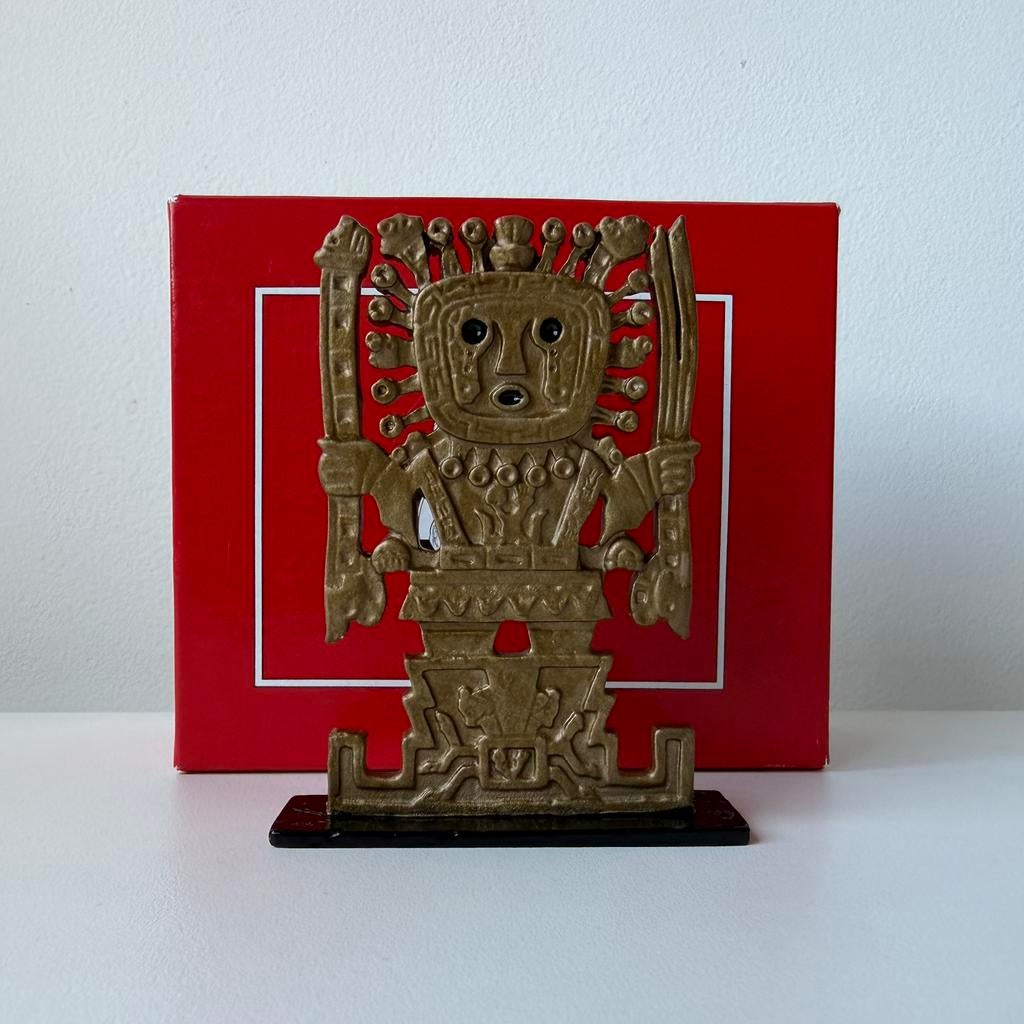 Tintin Bas-relief “Symbole Inca” (réf 5618) L’Objet du Mythe, Collections, Enlèvement ou Envoi, Tintin, Neuf, Statue ou Figurine