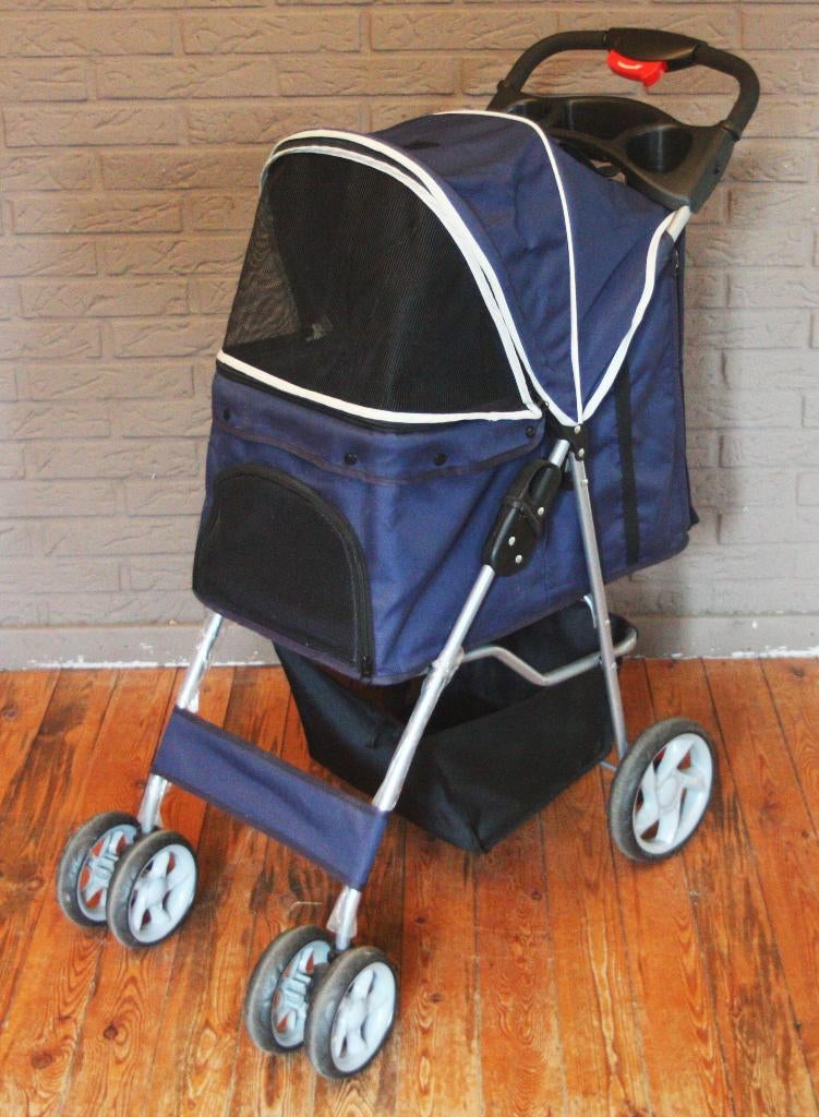 Hondenbuggy / Voor Honden Tot 12kg / Opplooibaar, Ophalen, Zo goed als nieuw