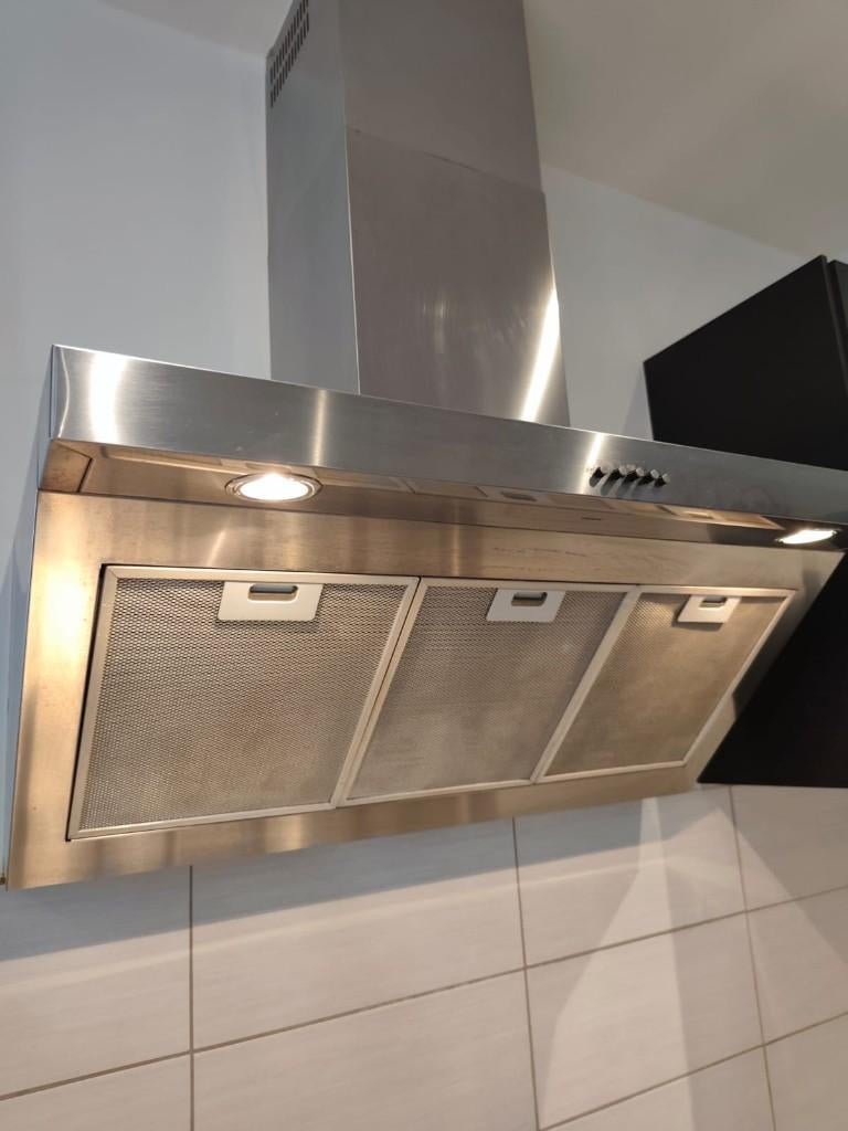 gasvuur en afzuigkap, Elektronische apparatuur, Kookplaten, Gebruikt, Inbouw, Gas, 4 kookzones, Ophalen