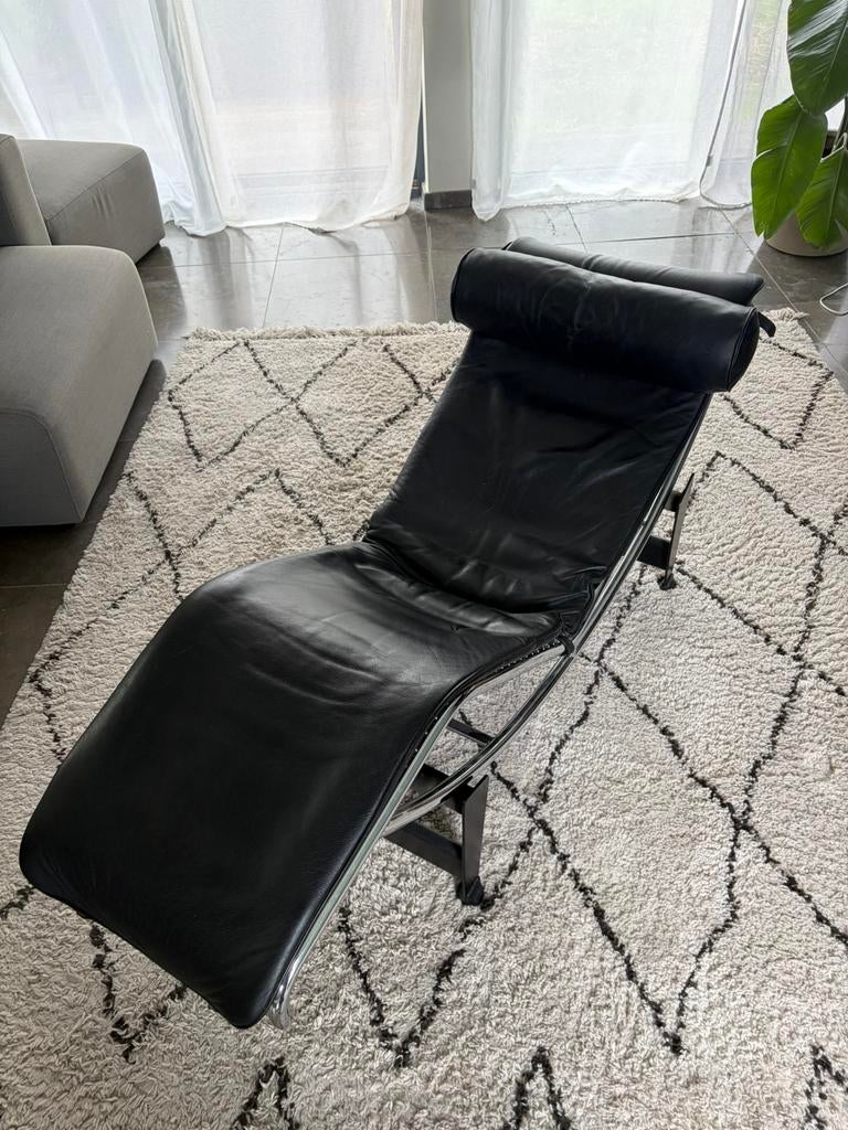 Chaise longue Corbusier Cassina LC4, Huis en Inrichting, Ophalen, Gebruikt, Eenpersoons