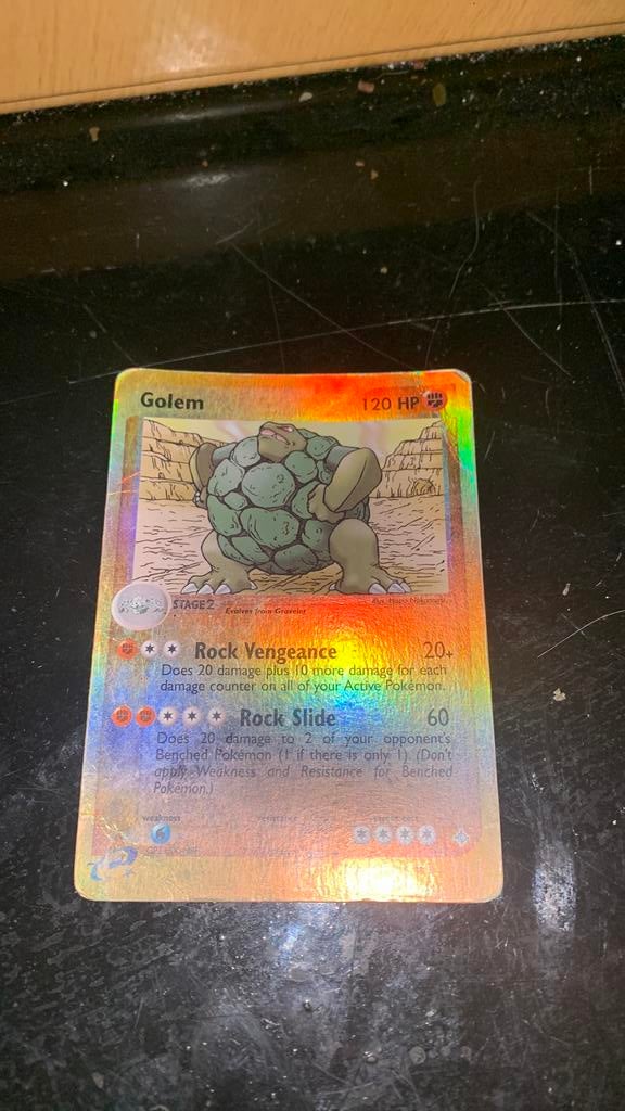 Golem 2003 Holo, Ophalen, Gebruikt