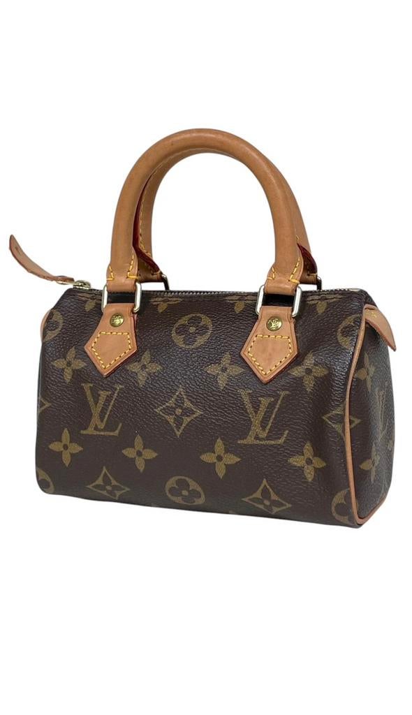 Louis Vuitton nano speedy mini-handtas, Ophalen of Verzenden, Zo goed als nieuw