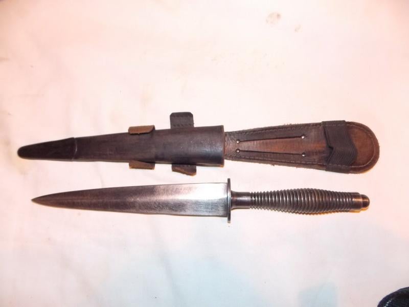 Franse commando dolk (A), Verzamelen, Ophalen of Verzenden, Landmacht, Mes of Dolk