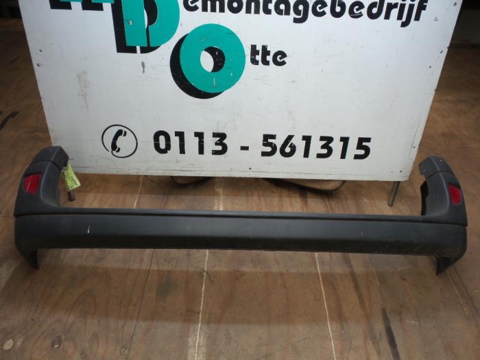 Pare-chocs arrière d'un Renault Kangoo (Kangoo 01-), Renault, -, 3 mois de garantie, Utilisé