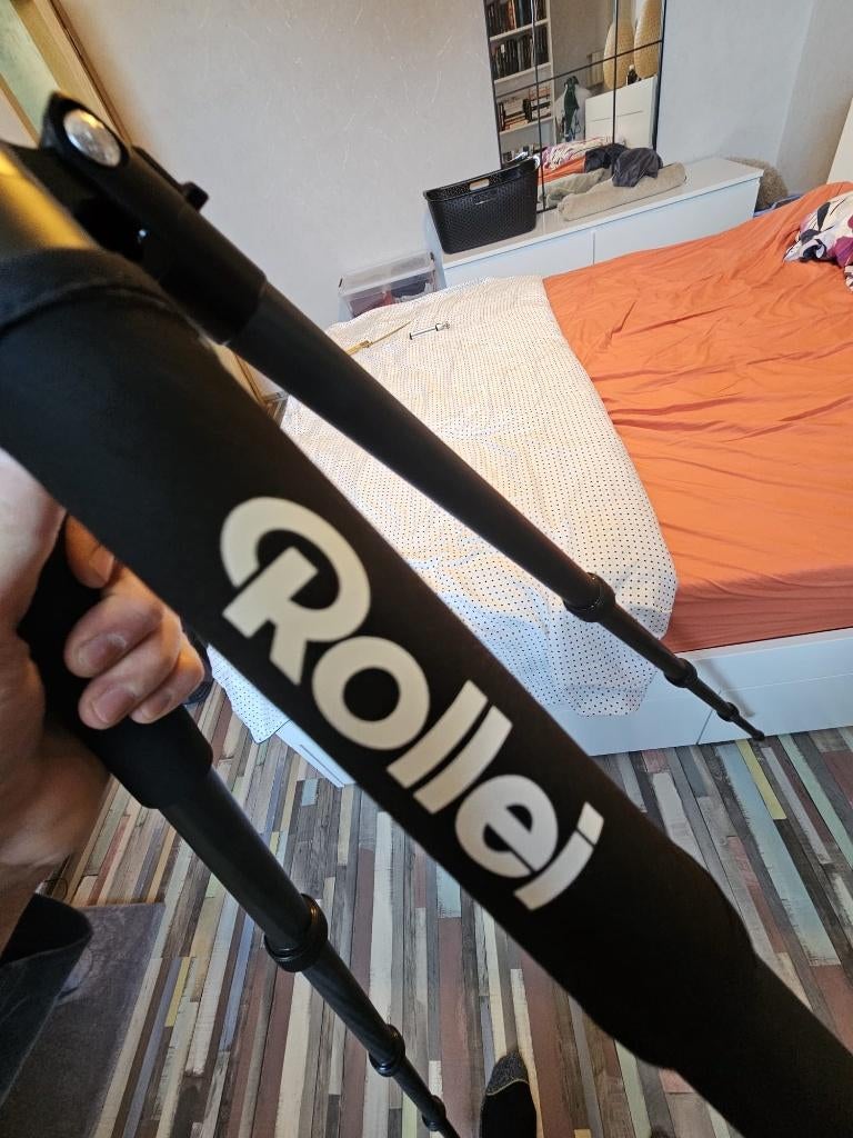 Roleii 1m70 statief staat als nieuw, Ophalen, Driepoot, Zo goed als nieuw, 150 tot 175 cm