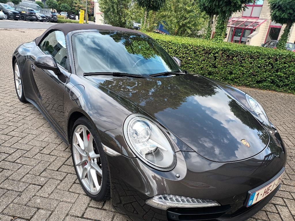 PORSCHE 911, 4S CARERRA 67500€ verlaagde prijs!, Auto's, Porsche, Automaat, Zwart, Leder, Vierwielaandrijving