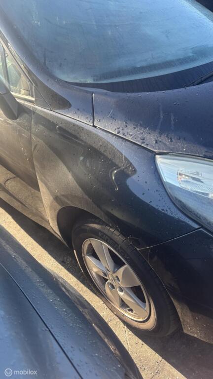 voorscherm rechts zwart Renault Scenic III ('08-'16), Gebruikt, Renault, Ophalen of Verzenden, Renault