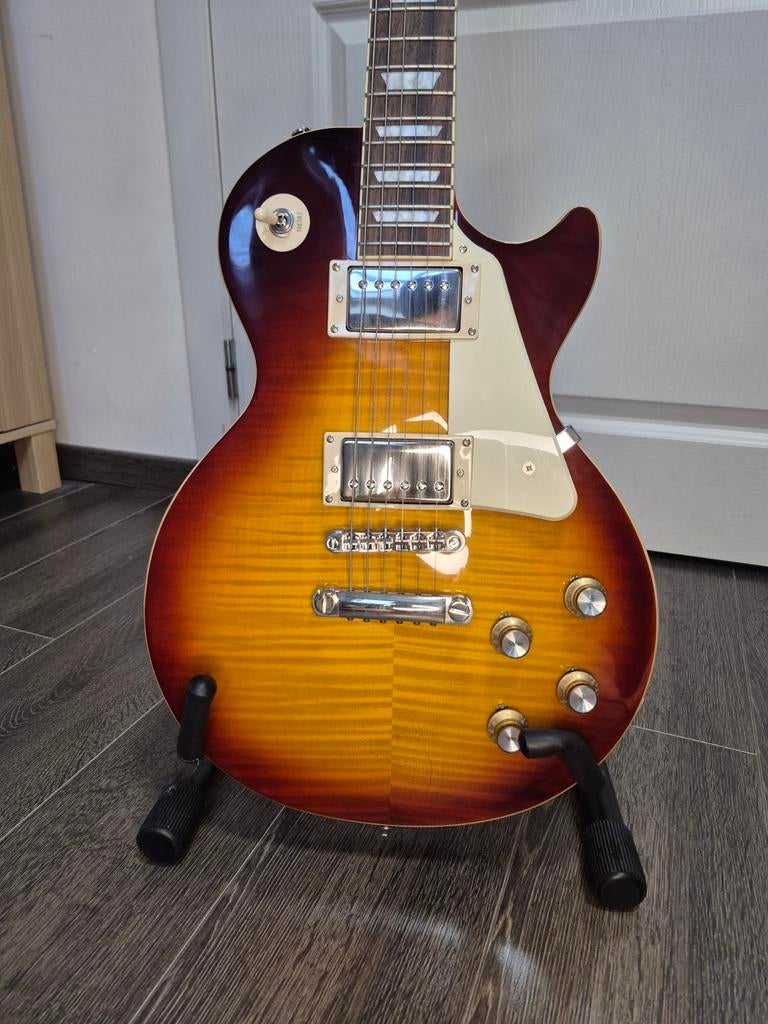 Epiphone Les Paul Standard 60s Figured (Bieden mag zeker), Muziek en Instrumenten, Ophalen, Nieuw, Gitaar