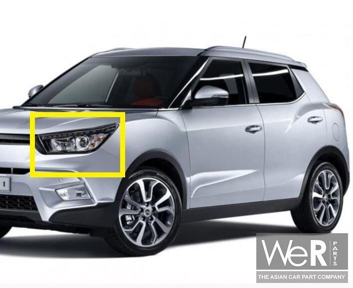 Koplamp links SsangYong Tivoli en XLV 2015-2019. 8310135300,, KGM Europe GmbH, Ophalen of Verzenden, Info@smotor.com, Ssangyong