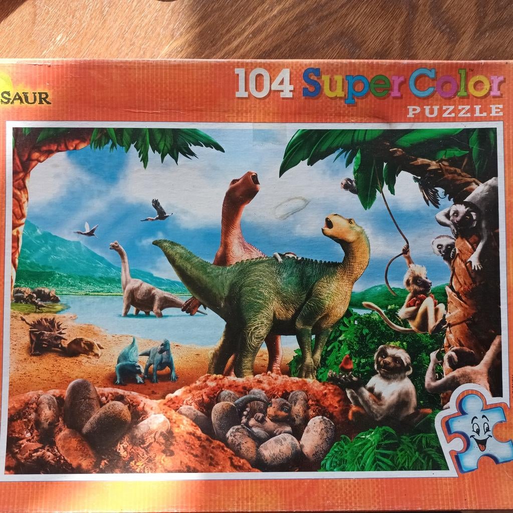 Kinderpuzzel clementoni 104 stuks, Ophalen