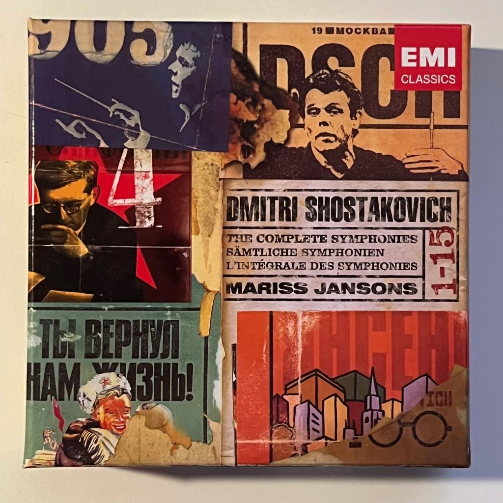 Shostakovich: Symphonies 1-15, Jazz Suites - Jansons - 10CD, CD & DVD, Orchestre ou Ballet, Du modernisme à nos jours, Enlèvement ou Envoi