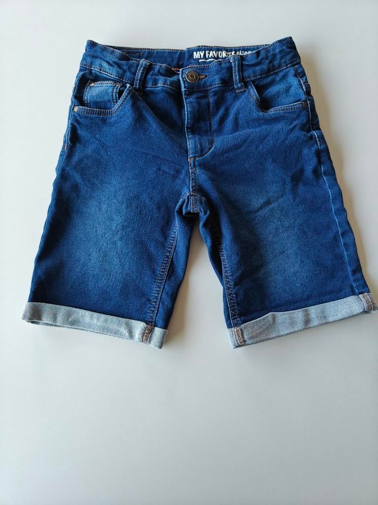 Jeansshort, Kinderen en Baby's, Kinderkleding | Maat 134, Ophalen of Verzenden