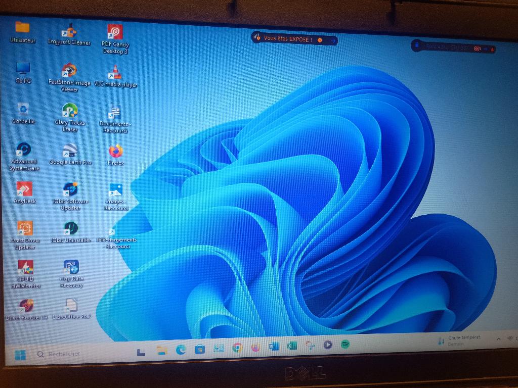 PC portable DELL E5520 i5 2520M@2.50GHz Win 11pro, Enlèvement ou Envoi, 8 GB, Reconditionné, SSD