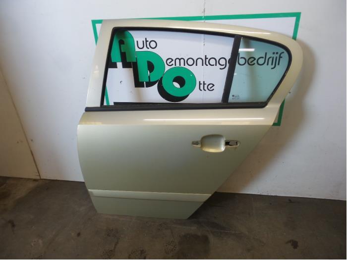 Portière 4portes arrière gauche d'un Opel Astra (Astra H 0, -, Opel, 3 mois de garantie, Utilisé