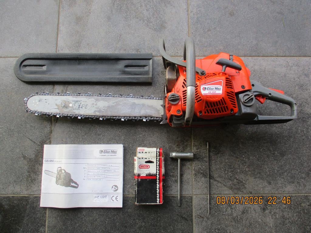 Scie à chaîne, Bricolage & Construction, Outillage | Scies mécaniques, Utilisé, Tronçonneuse, 1200 watts ou plus, Enlèvement