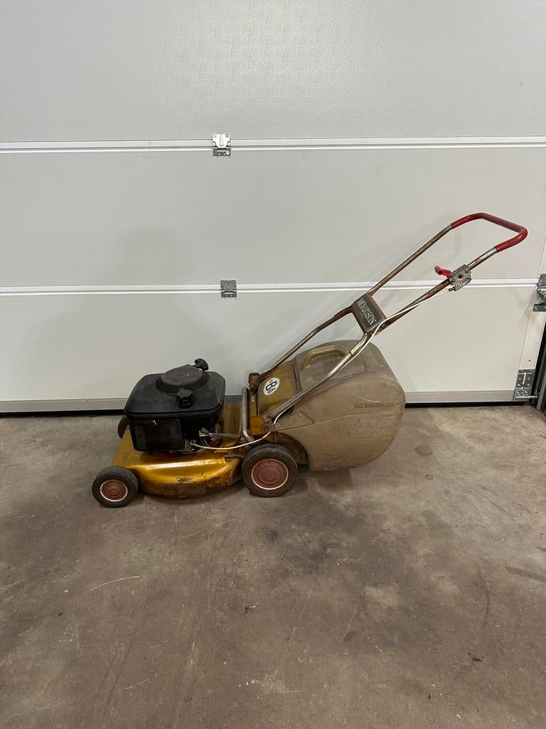 Benzine grasmaaier grasmachine Morrison, Enlèvement, Comme neuf