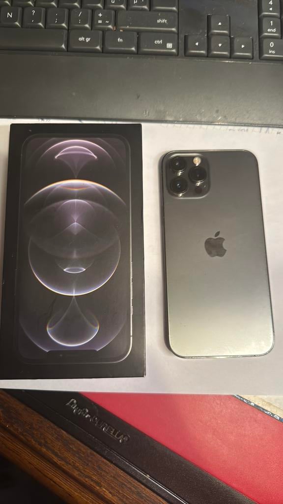 IPHONE 12 pro max 256 gerenoveerd, Telecommunicatie, Mobiele telefoons | Apple iPhone, Zo goed als nieuw, 256 GB, iPhone 12 Pro Max