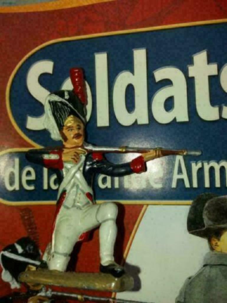 soldat de pb: grenadier de la vieille Garde de Napoléon +fas, Collections, Objets militaires | Général, Enlèvement