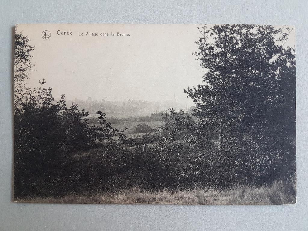 Postkaart Genk Genck Le Village dans la Brume, Ophalen of Verzenden, 1920 tot 1940, Ongelopen, Limburg