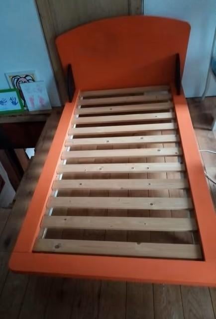 Ikea kinderbed, sampli matras (top kwaliteit) 80*160 &hoezen, Gebruikt, 70 tot 85 cm, 140 tot 160 cm, Ophalen