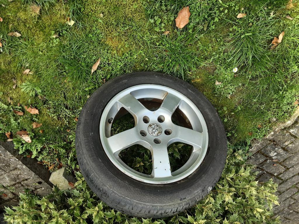 1 16 inch lichtmetalen velg (5×108), Auto-onderdelen, Overige Auto-onderdelen, Citroën, Ford, Renault, Volvo, Jaguar, Gebruikt