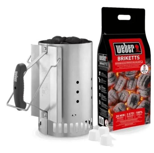 Weber BBQ-starterset, Ophalen of Verzenden, Nieuw, Weber, Met accessoires