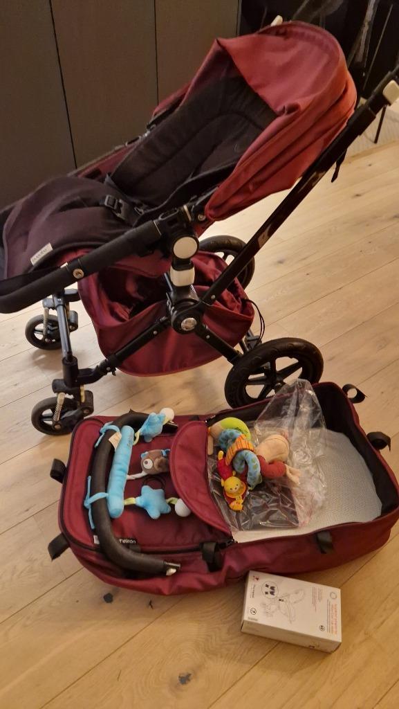 Ensemble complet de poussettes Bugaboo, y compris le fauteui, Bugaboo, Pneus, Enlèvement, Utilisé