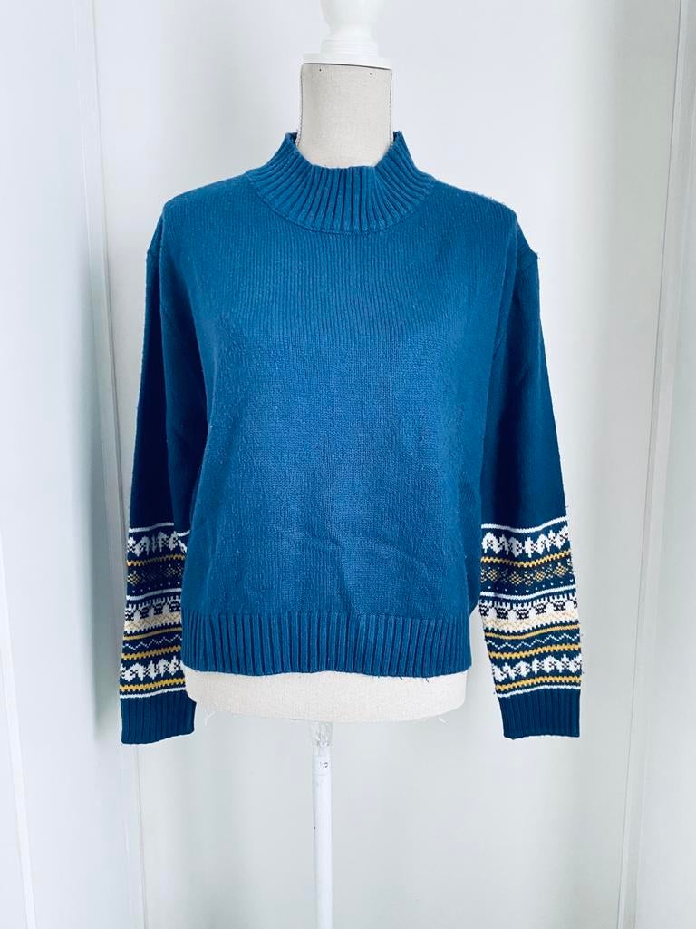 Blauwe trui 36/S, Kleding | Dames, Truien en Vesten, Blauw, Ophalen of Verzenden, Zo goed als nieuw, Maat 36 (S)