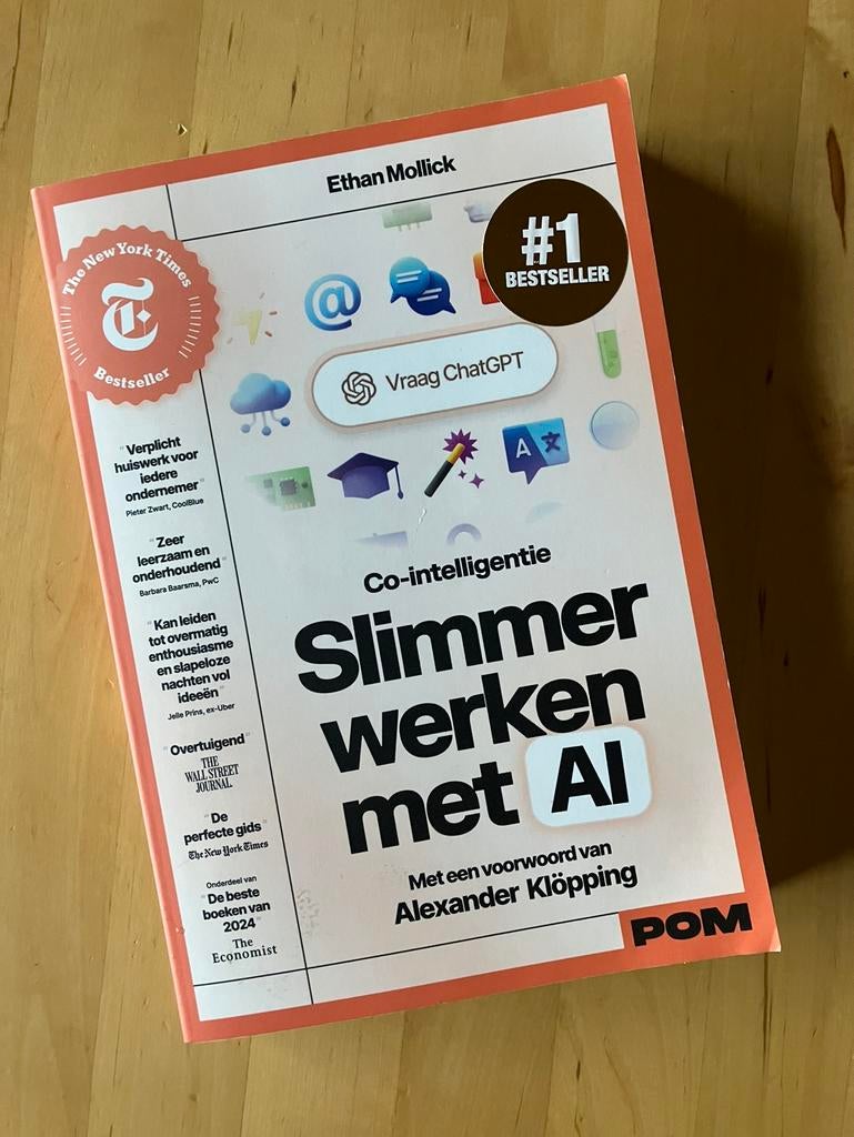 Slimmer werken met AI, Alexander Klöpping, Ophalen of Verzenden, Zo goed als nieuw