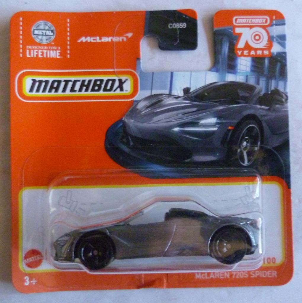 matchbox 70 years McLaren 720S Spider, Ophalen of Verzenden, Nieuw, Auto