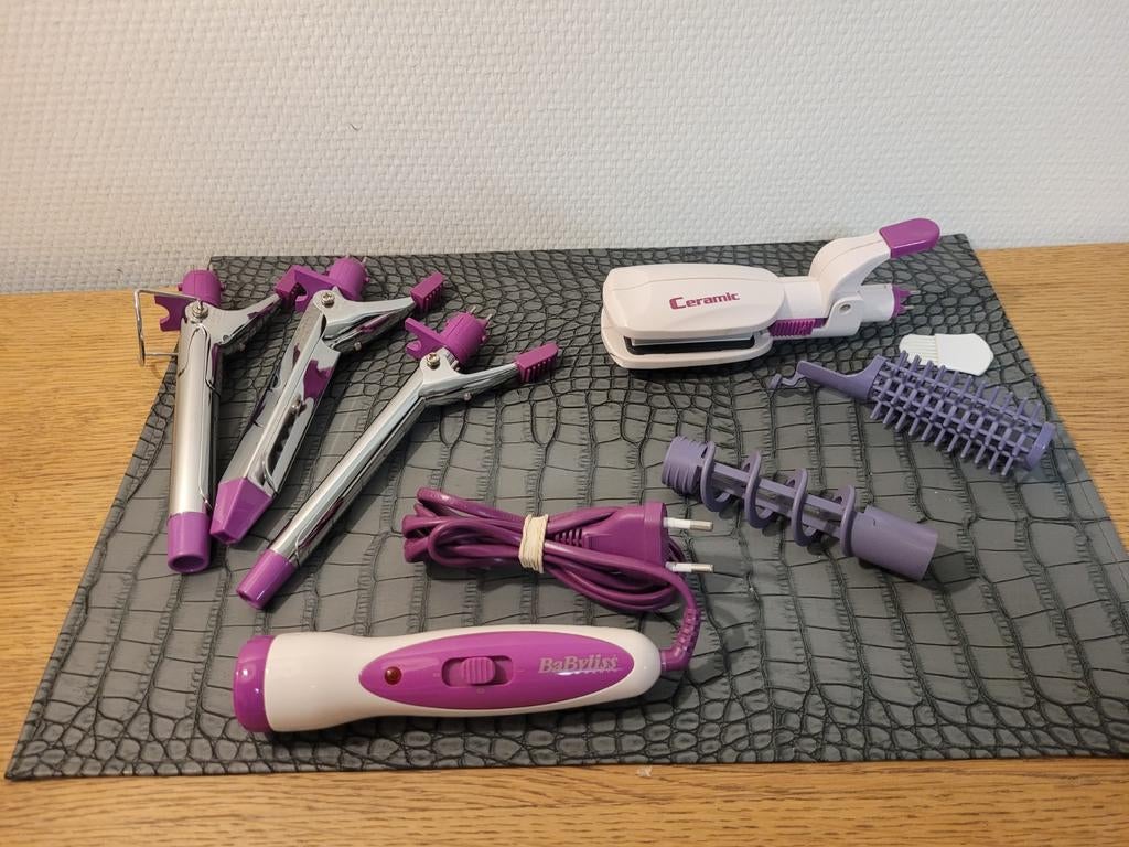 Fer à  cheveux babyliss avec accessoires/ neuf, Enlèvement ou Envoi