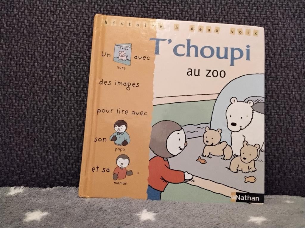 T’choupi au zoo, Livres