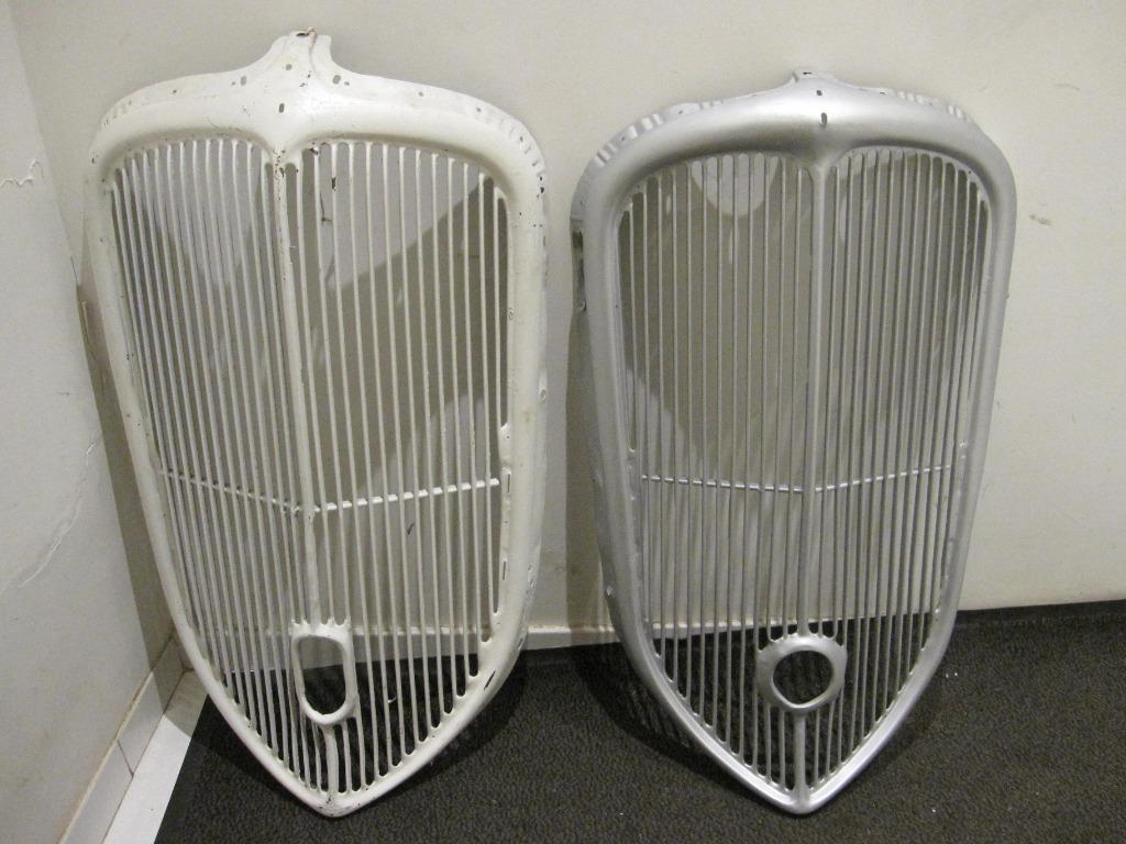 calandre citroen traction, Révisé, Capot moteur, Avant, Citroën