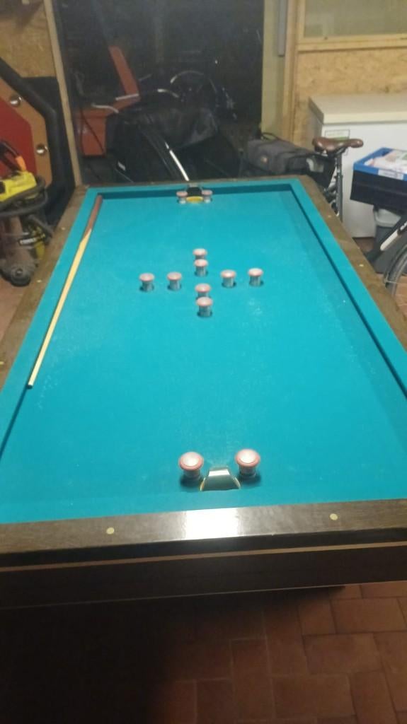 Tapbiljart duque, Sport en Fitness, Biljarten en Poolen, Ophalen, Zo goed als nieuw, Biljarttafel