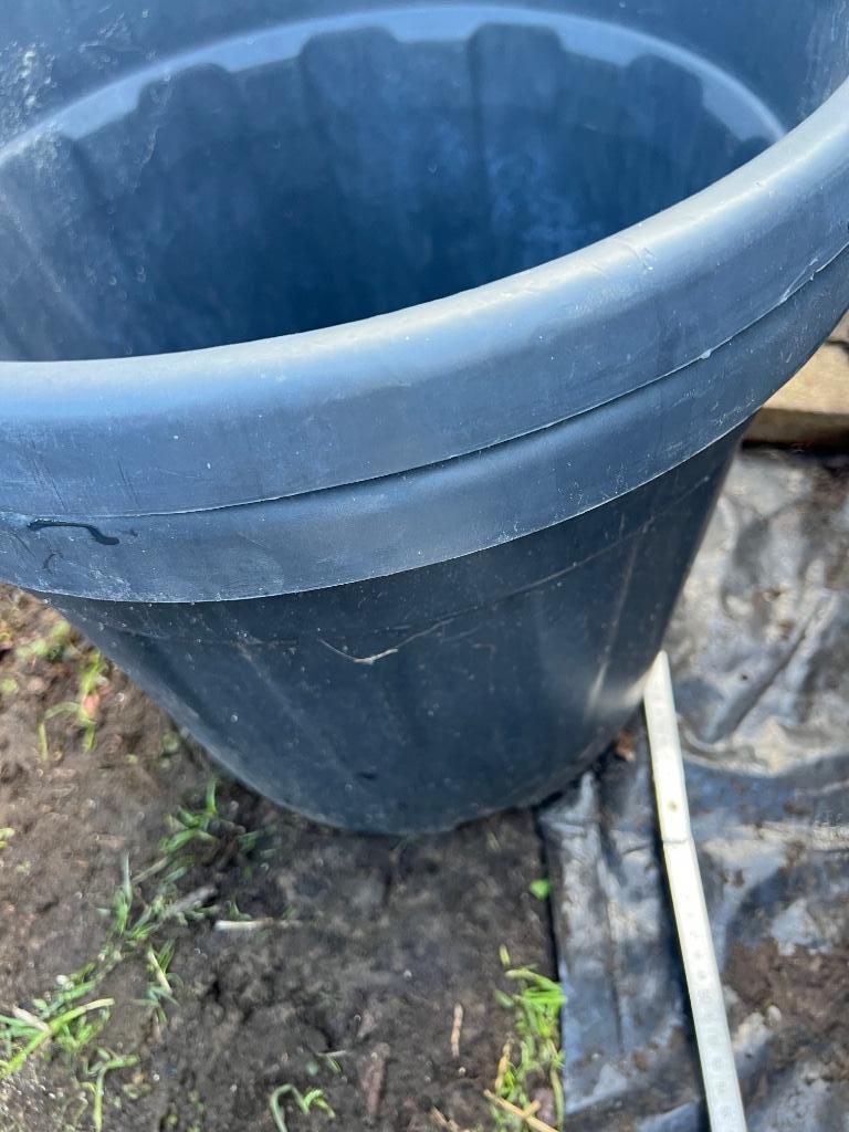 Grote plantenkuip boomkuip 43 x 35 cm, Ophalen, Kunststof, 40 cm of meer, Rond