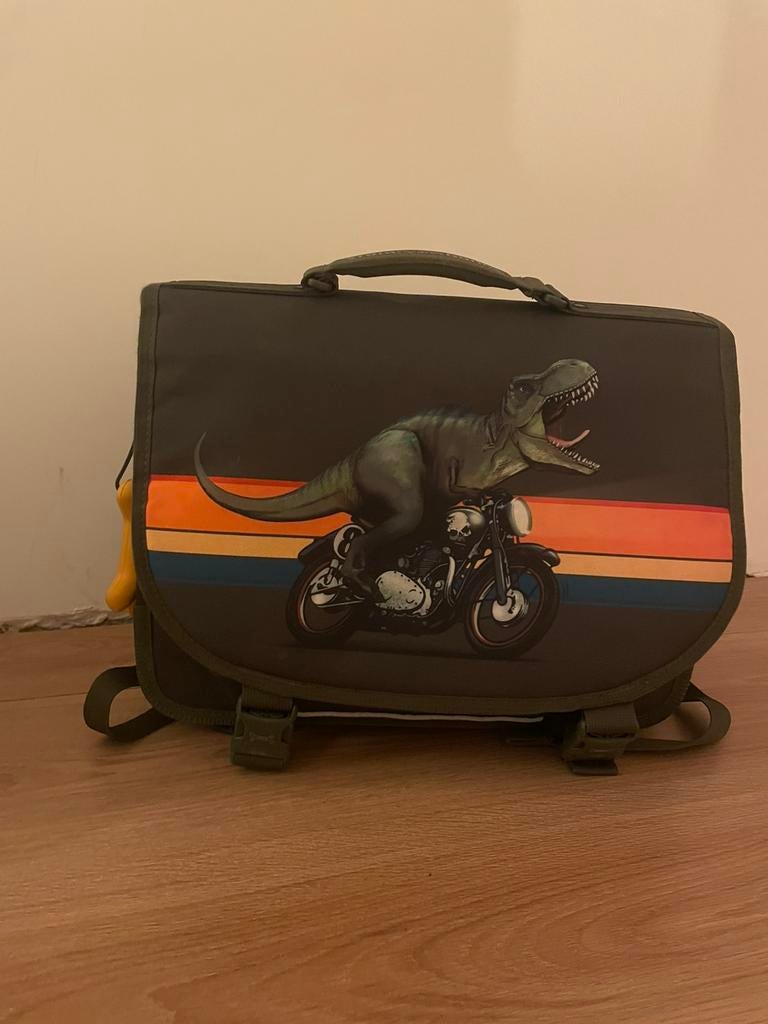 Boekentas stones & bones, Handtassen en Accessoires, Tassen | Schooltassen, Ophalen, Zo goed als nieuw