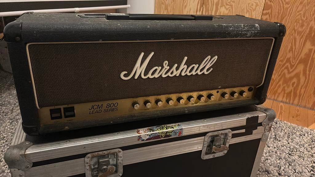 Marshall JCM800 2210, Muziek en Instrumenten, Versterkers | Bas en Gitaar, Gebruikt, 50 tot 100 watt, Ophalen