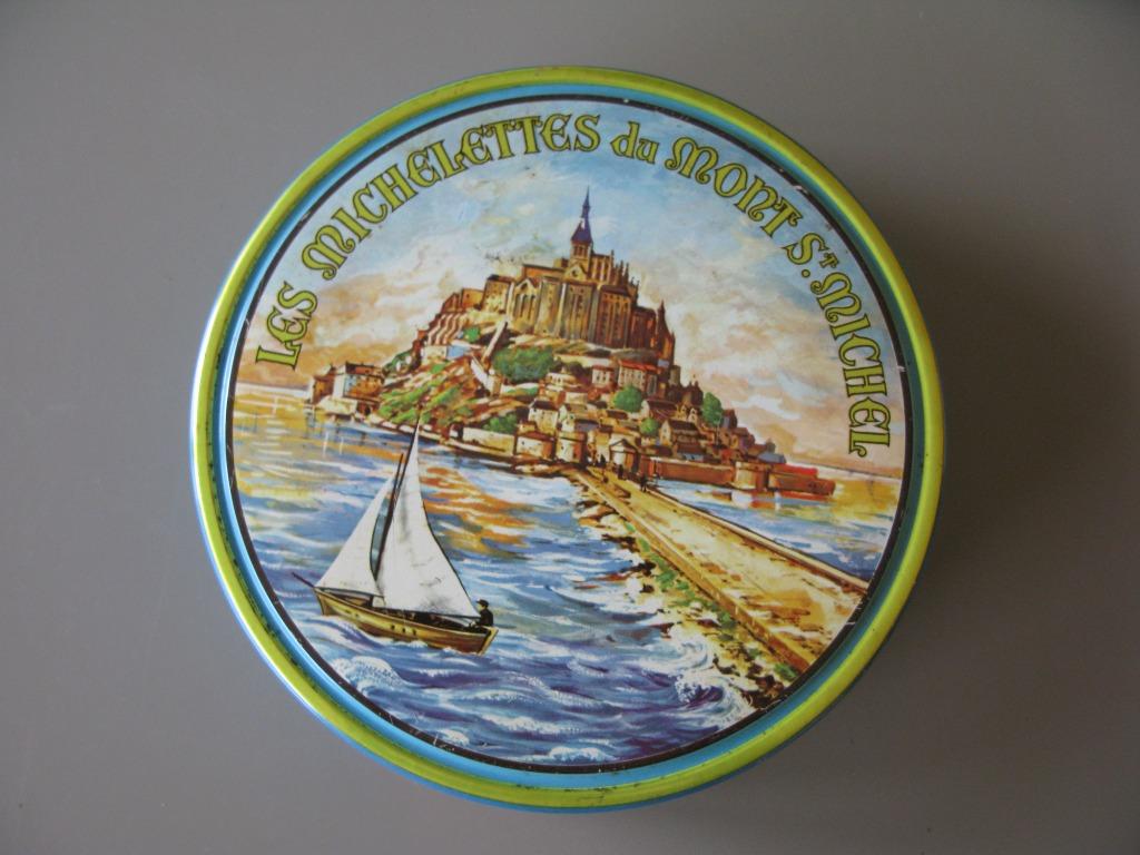 Mont-Saint-Michel-doos., Ophalen of Verzenden, Gebruikt, Koek(jes), Overige merken