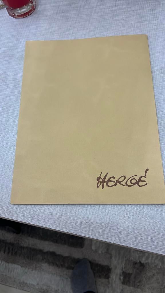 Projet pour les planches n1 et 2 de tintin et l alph-art a v, Collections, Tintin, Comme neuf