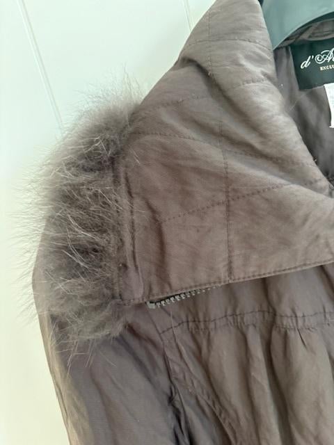 Veste chaude vintage taille 38/40, Taille 38/40 (M), Enlèvement ou Envoi, Comme neuf, Brun