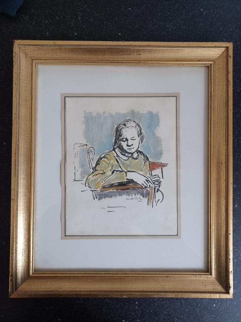 Kunstwerk Albert Van Dyck (1902-1951), Ophalen