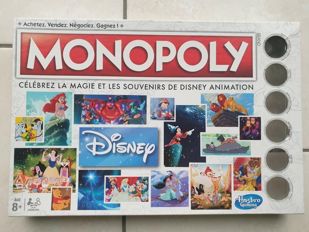 Monopoly Disney, Hobby en Vrije tijd, Gezelschapsspellen | Bordspellen, Ophalen of Verzenden, Zo goed als nieuw