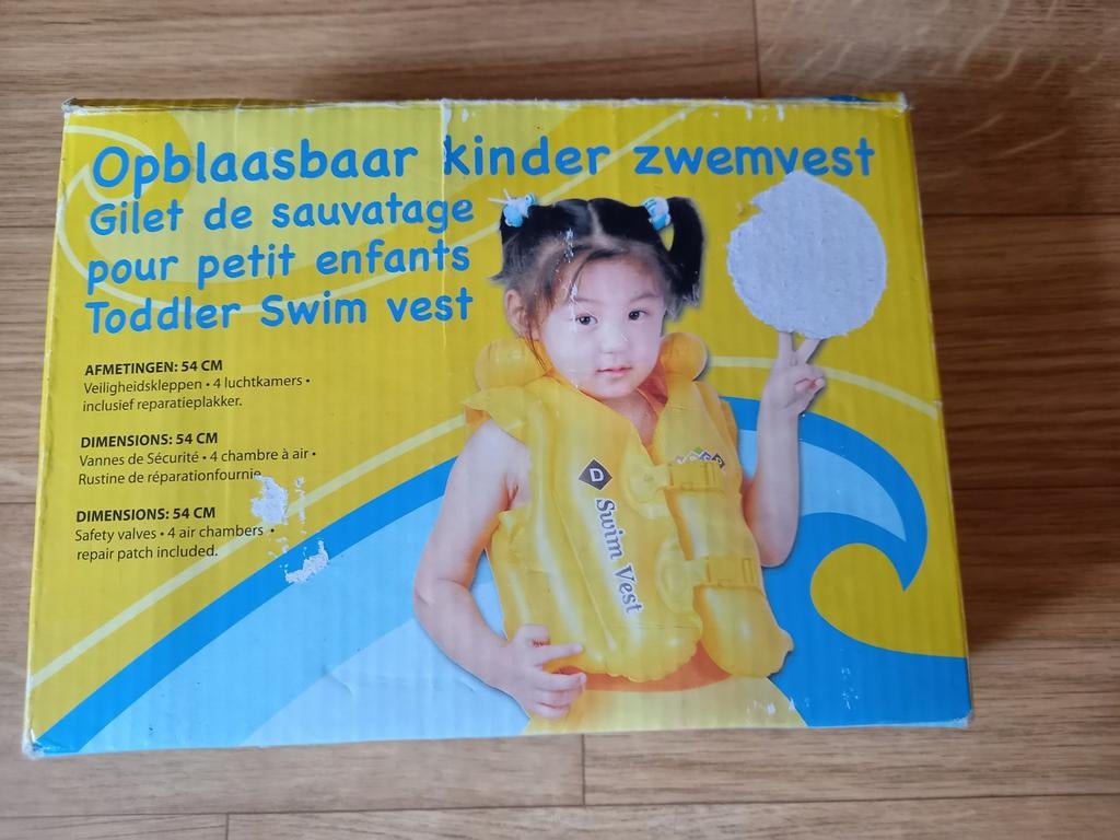 PRÊTS À ALLER NAGER ? GILET DE SAUVETAGE POUR ENFANTS, Enlèvement ou Envoi