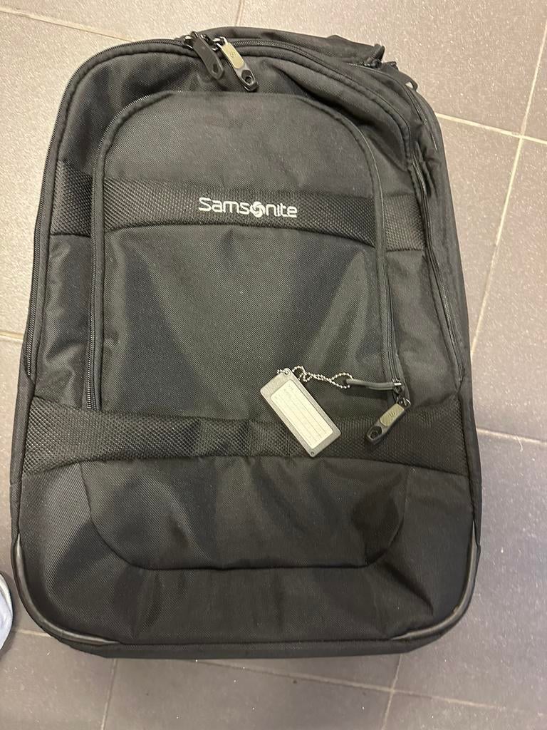 Samsonite handbagage/ koffer - ruime koffer, Enlèvement ou Envoi, Comme neuf, Plastique souple, Roulettes