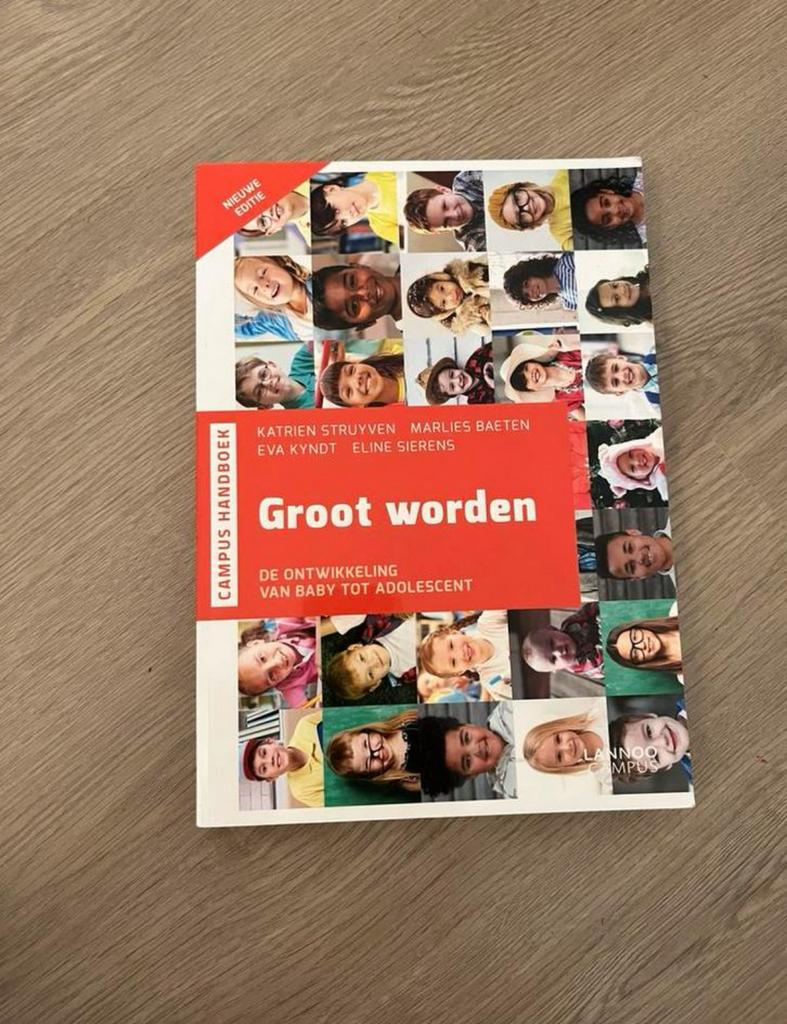 Handboek groot worden, Boeken, Ophalen of Verzenden, Nieuw, Hogeschool