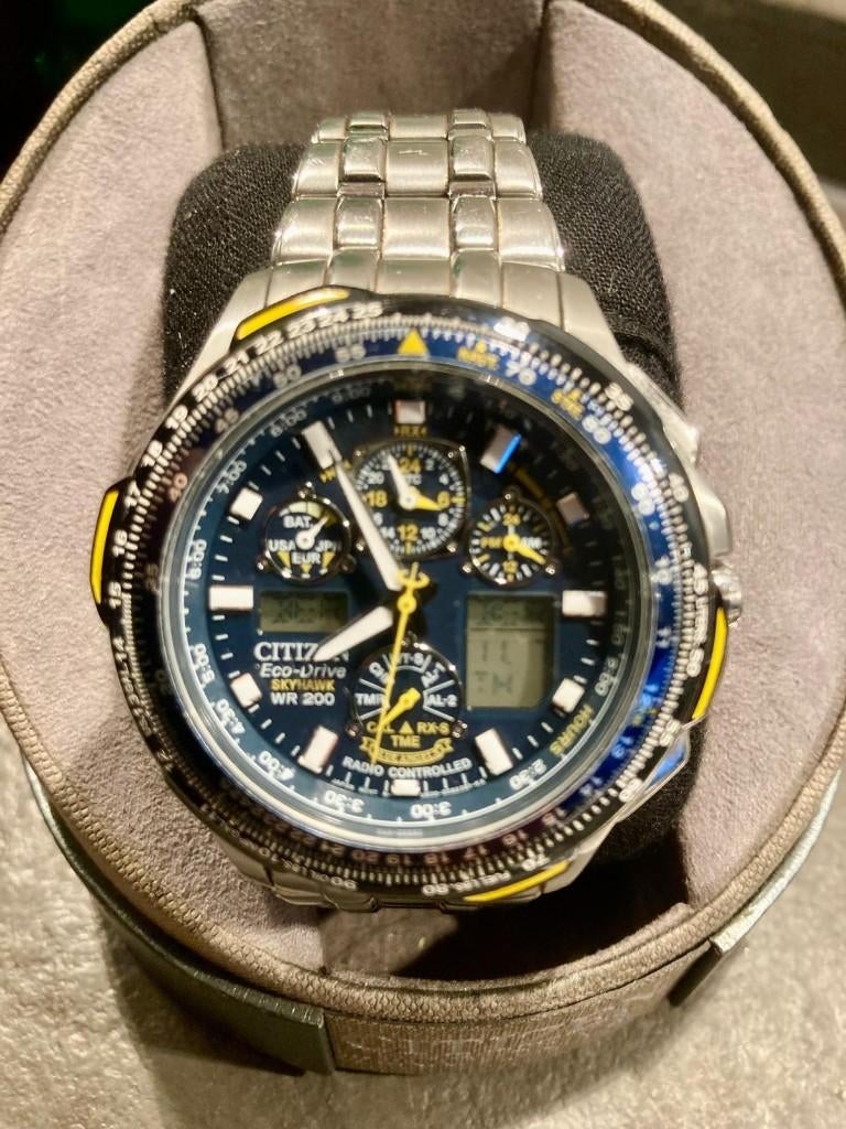 regarder, Montre-bracelet, Citizen, Enlèvement, Acier