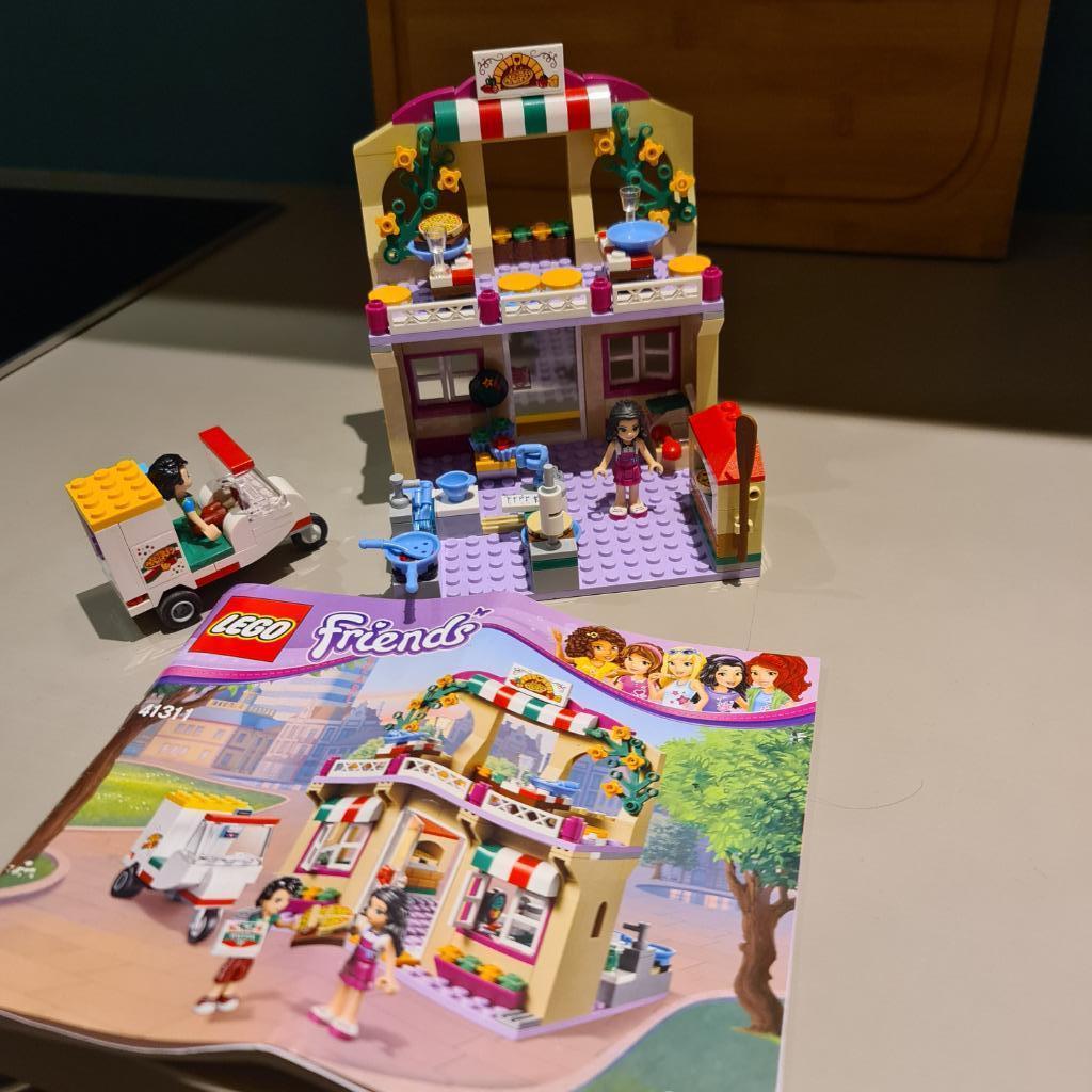 Lego Friends - 41311 - Heartlake Pizzeria, Ophalen of Verzenden, Zo goed als nieuw, Complete set, Lego