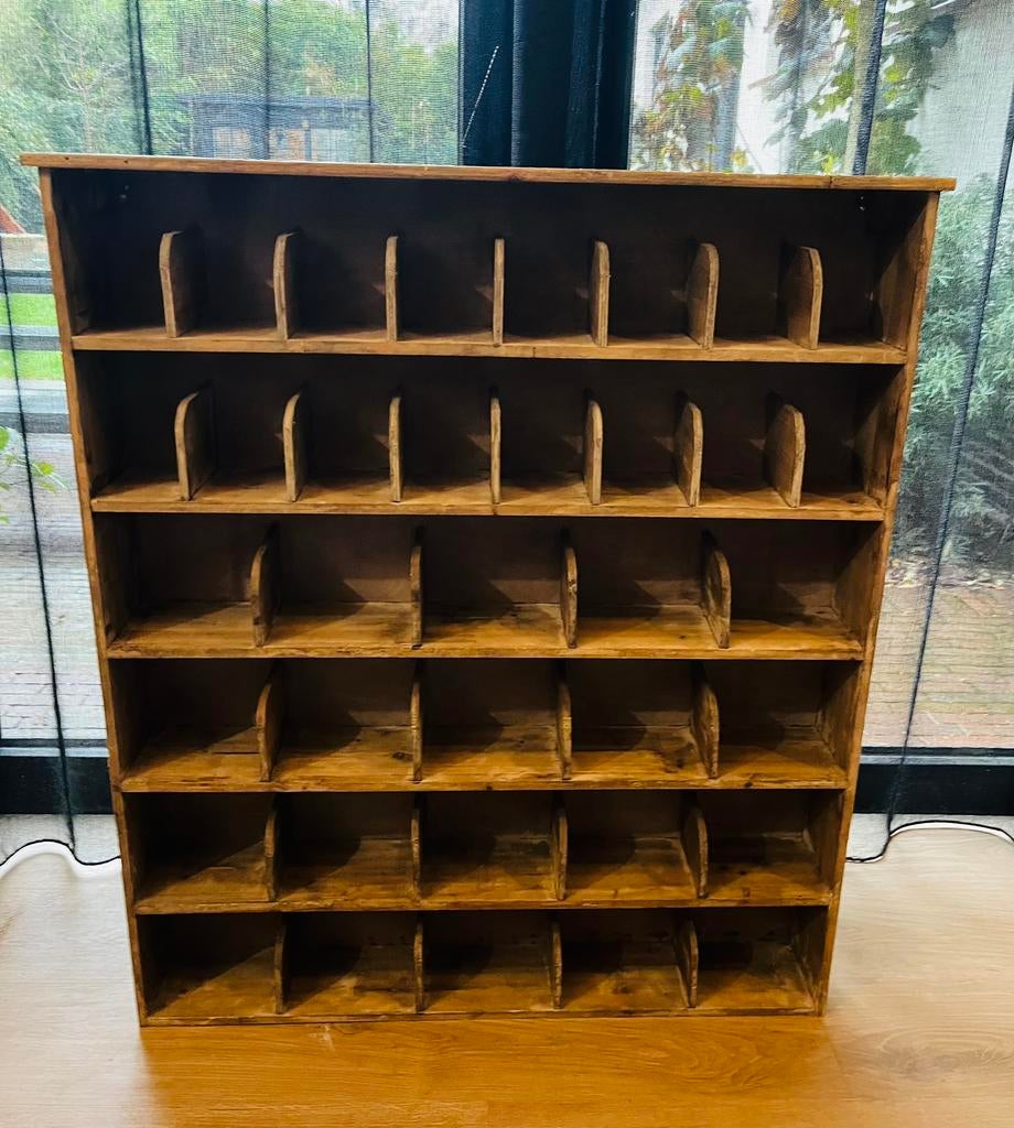 Vintage letterbak, Ophalen